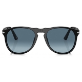 Persol - PO9649S - Black / Blue Gradient - Sunglasses - Persol Eyewear