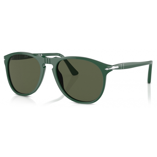 Persol - PO9649S - Solid Green / Green - Sunglasses - Persol Eyewear