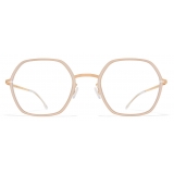 Mykita - Josephine - Decades - Champagne Gold Aurore - Metal Glasses - Optical Glasses - Mykita Eyewear