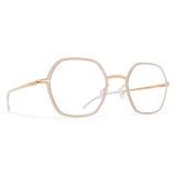 Mykita - Josephine - Decades - Champagne Gold Aurore - Metal Glasses - Optical Glasses - Mykita Eyewear