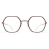 Mykita - Josephine - Decades - Rame Lucido Nero Jet - Metal Glasses - Occhiali da Vista - Mykita Eyewear