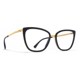 Mykita - Aili - Lite - A15 Oro Lucido Nero - Metal Glasses - Occhiali da Vista - Mykita Eyewear