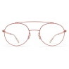 Mykita - Almeta - Lite - Bronzo Viola Argilla Rosa - Metal Glasses - Occhiali da Vista - Mykita Eyewear