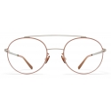 Mykita - Almeta - Lite - Argento Opaco Marrone Noisette - Metal Glasses - Occhiali da Vista - Mykita Eyewear