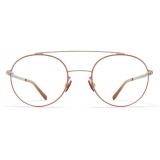 Mykita - Almeta - Lite - Argento Opaco Marrone Noisette - Metal Glasses - Occhiali da Vista - Mykita Eyewear