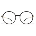 Mykita - Anana - Lite - Black Glossy Gold - Acetate Glasses - Optical Glasses - Mykita Eyewear