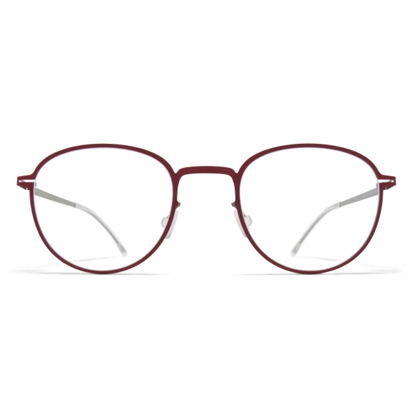 Mykita - Asmund - Lite - Cranberry Shiny Graphite - Metal Glasses - Optical Glasses - Mykita Eyewear