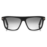 Tom Ford - Cecilio Sunglasses - Square Sunglasses - Black - FT0628 - Sunglasses - Tom Ford Eyewear