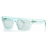 Tom Ford - Fausto Sunglasses - Occhiali da Sole Squadrata - Azzurro - FT0711 - Occhiali da Sole - Tom Ford Eyewear