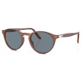 Persol - PO3092SM - Terra di Siena / Azzurro - Occhiali da Sole - Persol Eyewear