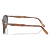 Persol - PO3092SM - Terra di Siena / Light Blue - Sunglasses - Persol Eyewear