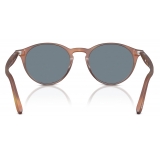 Persol - PO3092SM - Terra di Siena / Light Blue - Sunglasses - Persol Eyewear