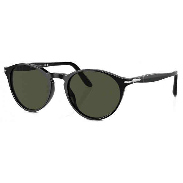 Persol - PO3092SM - Black / Green - Sunglasses - Persol Eyewear