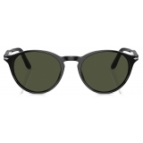 Persol - PO3092SM - Black / Green - Sunglasses - Persol Eyewear