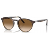 Persol - PO3092SM - Gradient Brown Tortoise / Clear Gradient Brown - Sunglasses - Persol Eyewear