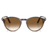 Persol - PO3092SM - Gradient Brown Tortoise / Clear Gradient Brown - Sunglasses - Persol Eyewear