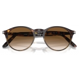 Persol - PO3092SM - Gradient Brown Tortoise / Clear Gradient Brown - Sunglasses - Persol Eyewear