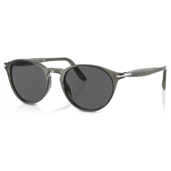 Persol - PO3092SM - Dark Transparent Grey / Dark Grey - Sunglasses - Persol Eyewear