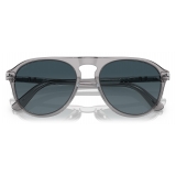 Persol - PO3302S - Exclusive - Smoke / Blue Polarized - Sunglasses - Persol Eyewear