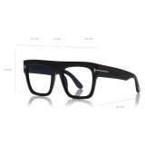 Tom Ford - Renee Sunglasses - Occhiali da Sole Squadrati - Nero - FT0847 - Occhiali da Sole - Tom Ford Eyewear