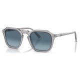 Persol - PO3292S - Grigio Trasparente / Azzurro Sfumato Blu - Occhiali da Sole - Persol Eyewear