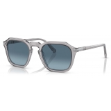 Persol - PO3292S - Transparent Grey / Azure Gradient Blue - Sunglasses - Persol Eyewear