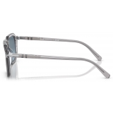 Persol - PO3292S - Transparent Grey / Azure Gradient Blue - Sunglasses - Persol Eyewear