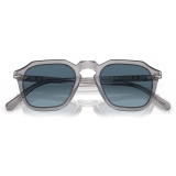 Persol - PO3292S - Transparent Grey / Azure Gradient Blue - Sunglasses - Persol Eyewear