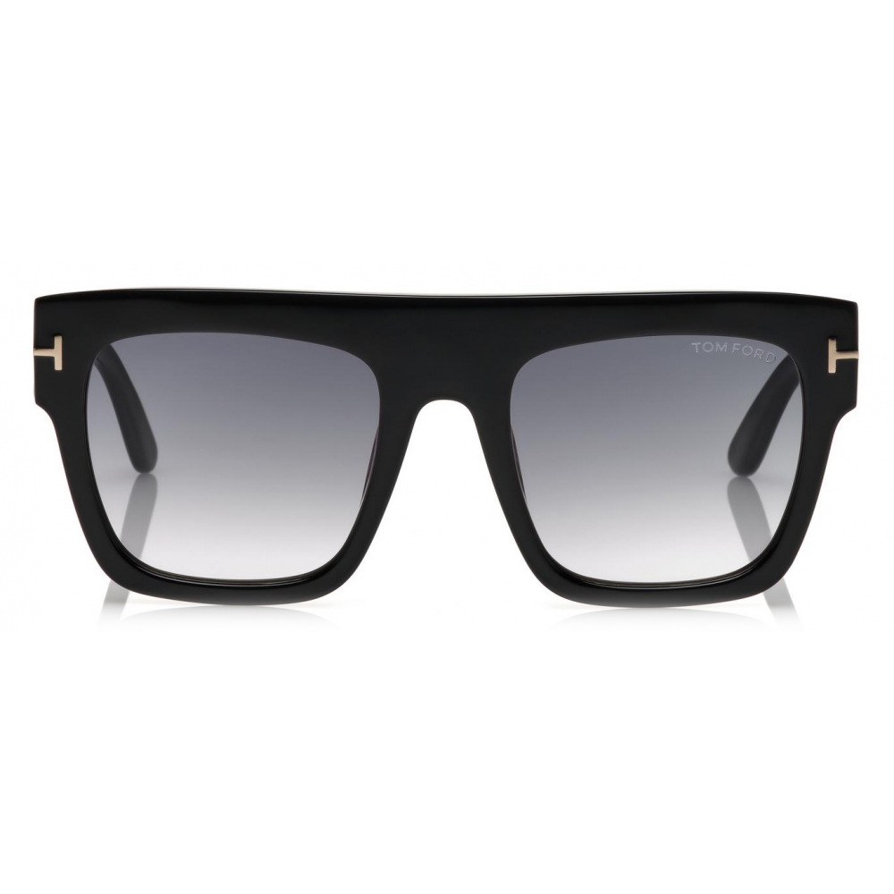 Tom Ford - Renee Sunglasses - Square Sunglasses - Black Grey - FT0847 ...