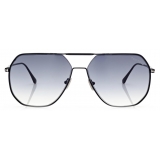Tom Ford - Gilles Sunglasses - Occhiali da Sole Geometrica - Nero - FT0852 - Occhiali da Sole - Tom Ford Eyewear