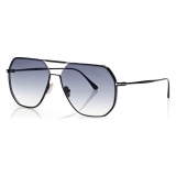 Tom Ford - Gilles Sunglasses - Geometric Sunglasses - Black - FT0852 - Sunglasses - Tom Ford Eyewear