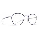 Mykita - Asmund - Lite - Navy Argento - Metal Glasses - Occhiali da Vista - Mykita Eyewear