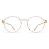 Mykita - Bikki - Lite - C1 Champagne Glossy Gold - Acetate Glasses - Optical Glasses - Mykita Eyewear