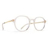 Mykita - Bikki - Lite - C1 Champagne Glossy Gold - Acetate Glasses - Optical Glasses - Mykita Eyewear