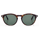 Tom Ford - Polarized Aurele - Occhiali da Sole Rotondi - Havana Scuro - FT0904-P - Occhiali da Sole - Tom Ford Eyewear