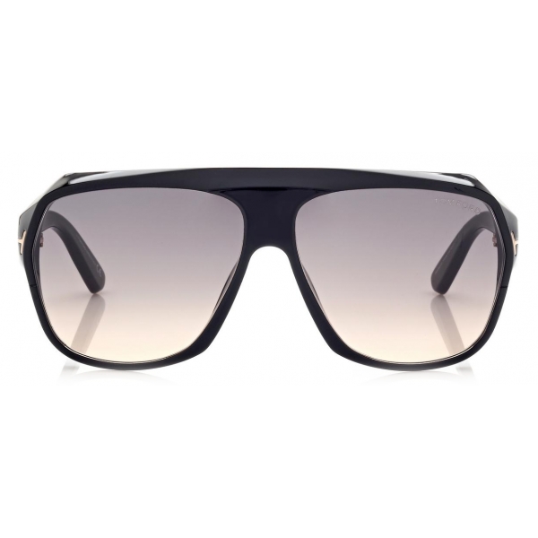 Tom Ford - Hawkings Sunglasses - Occhiali da Sole Navigatore - Nero - FT0908 - Occhiali da Sole - Tom Ford Eyewear