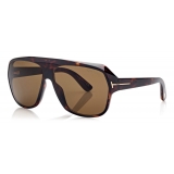 Tom Ford - Hawkings Sunglasses - Navigator Sunglasses - Havana - FT0908 - Sunglasses - Tom Ford Eyewear
