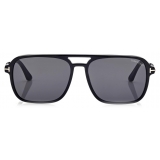 Tom Ford - Crosby Sunglasses - Occhiali da Sole Squadrati - Nero - FT0910 - Occhiali da Sole - Tom Ford Eyewear