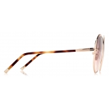 Tom Ford - Yvette Sunglasses - Round Sunglasses - Rose Gold - FT0913 - Sunglasses - Tom Ford Eyewear