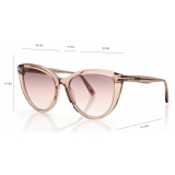Tom Ford - Isabela Sunglasses - Cat-Eye Sunglasses - Champagne - FT0915 - Sunglasses - Tom Ford Eyewear