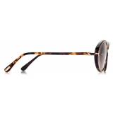 Tom Ford - Raquel Sunglasses - Oval Sunglasses - Havana - FT0922 - Sunglasses - Tom Ford Eyewear