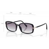 Tom Ford - Bonham Sunglasses - Occhiali da Sole Squadrati - Nero - FT0923 - Occhiali da Sole - Tom Ford Eyewear