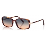 Tom Ford - Bonham Sunglasses - Squadrati - Havana Bionda - FT0923 - Occhiali da Sole - Tom Ford Eyewear