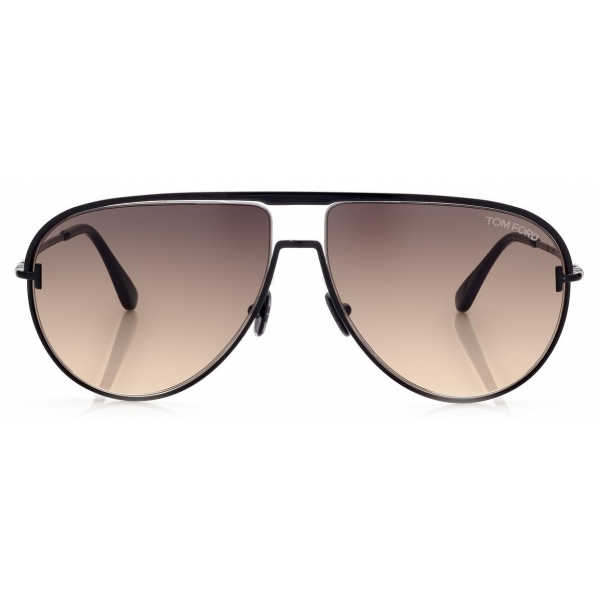 Tom Ford - Theo Sunglasses - Occhiali da Sole Pilota - Nero - FT0924 - Occhiali da Sole - Tom Ford Eyewear