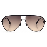 Tom Ford - Theo Sunglasses - Occhiali da Sole Pilota - Nero - FT0924 - Occhiali da Sole - Tom Ford Eyewear