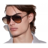 Tom Ford - Theo Sunglasses - Occhiali da Sole Pilota - Nero - FT0924 - Occhiali da Sole - Tom Ford Eyewear