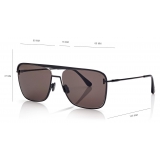 Tom Ford - Nolan Sunglasses - Navigator Sunglasses - Black - FT0925 - Sunglasses - Tom Ford Eyewear