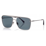 Tom Ford - Nolan Sunglasses - Occhiali da Sole Navigator - Rutenio Nero - FT0925 - Occhiali da Sole - Tom Ford Eyewear