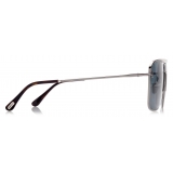 Tom Ford - Nolan Sunglasses - Occhiali da Sole Navigator - Rutenio Nero - FT0925 - Occhiali da Sole - Tom Ford Eyewear