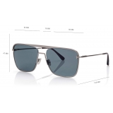 Tom Ford - Nolan Sunglasses - Navigator Sunglasses - Ruthenium Black - FT0925 - Sunglasses - Tom Ford Eyewear